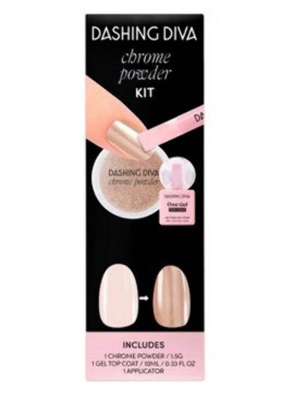 Dashing Diva Chrome Powder Kit - Bronze Chrome